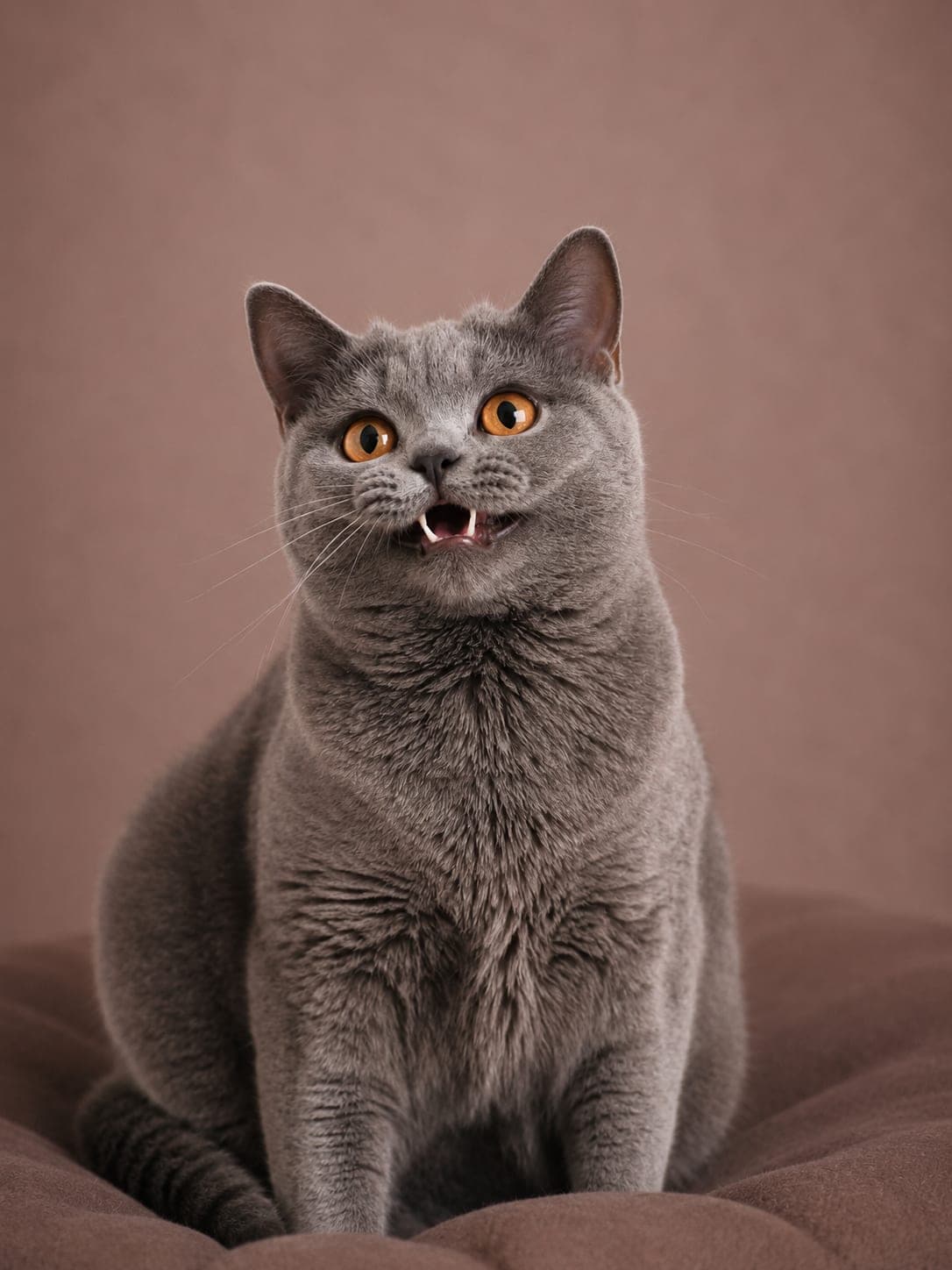 Janine, Blue British Shorthair