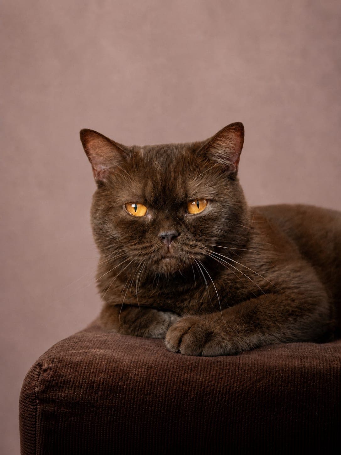 Prada, Chocolate British Shorthair